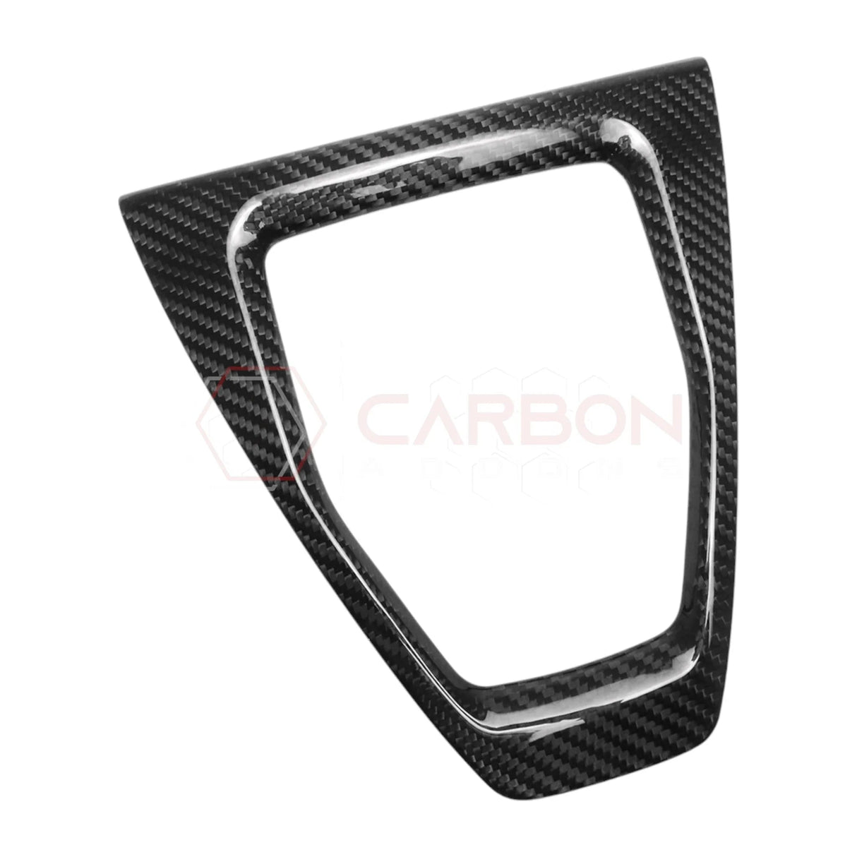 2024+ Mustang Hard Carbon Fiber Gear Shift Trim Cover