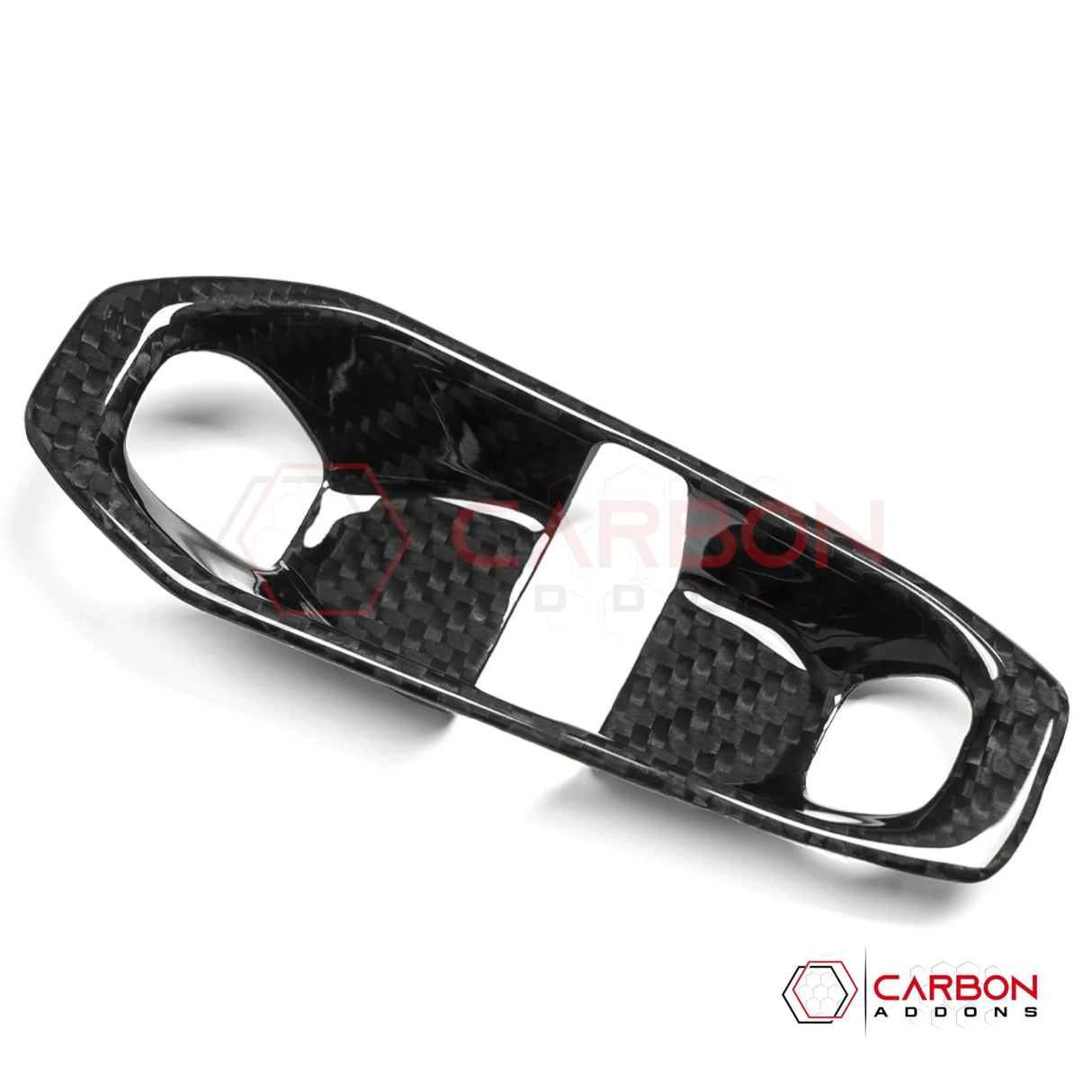2026+ C8 Corvette Gear Selector Inner Frame Real Carbon Fiber Trim Cover