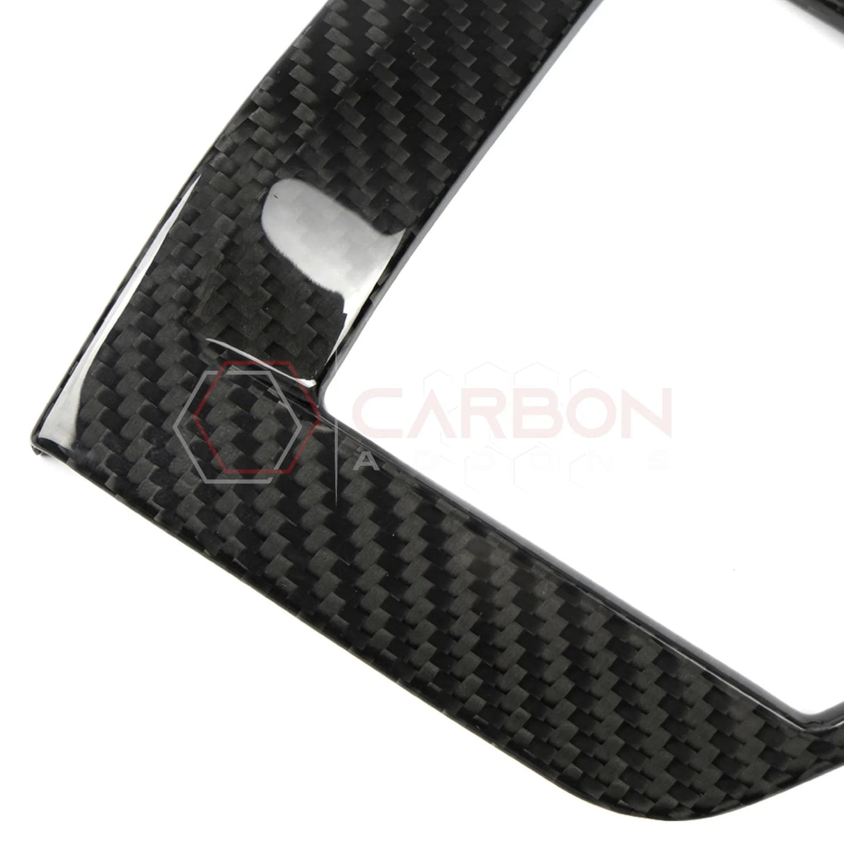 2021–Up Ford F-150 Carbon Fiber Dashboard AC Vent Trim Covers – 2pcs Set