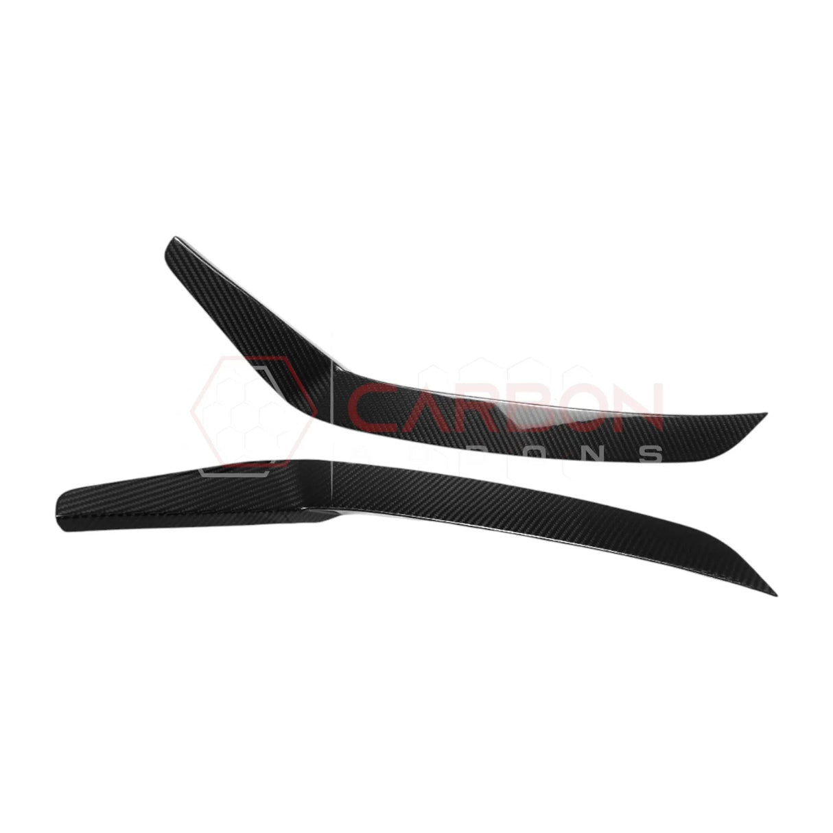 2024+ S650 Mustang Dark Horse Canards | Real Carbon Fiber or ABS Plastic