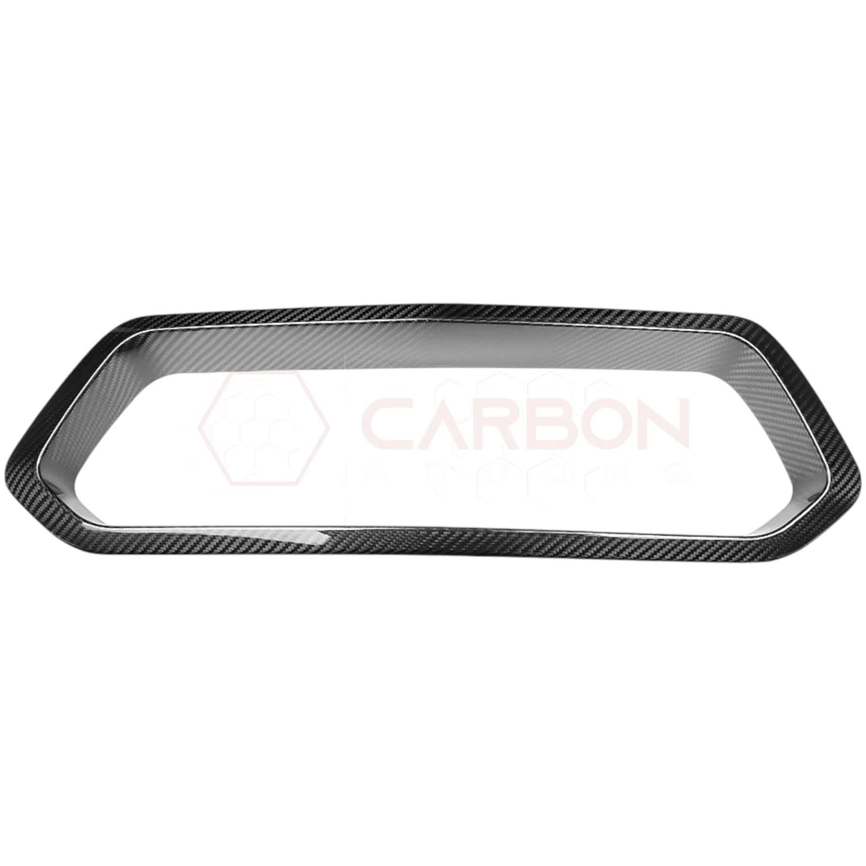 C8 Z06/ERay Corvette Carbon Fiber Rear Bumper Diffuser Exhaust Tail Pipe Surround Trim Cover