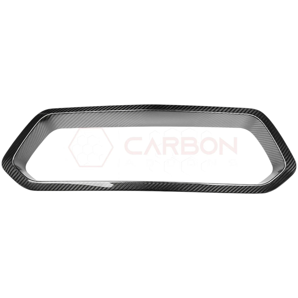 C8 Z06/ERay Corvette Carbon Fiber Rear Bumper Diffuser Exhaust Tail Pipe Surround Trim Cover