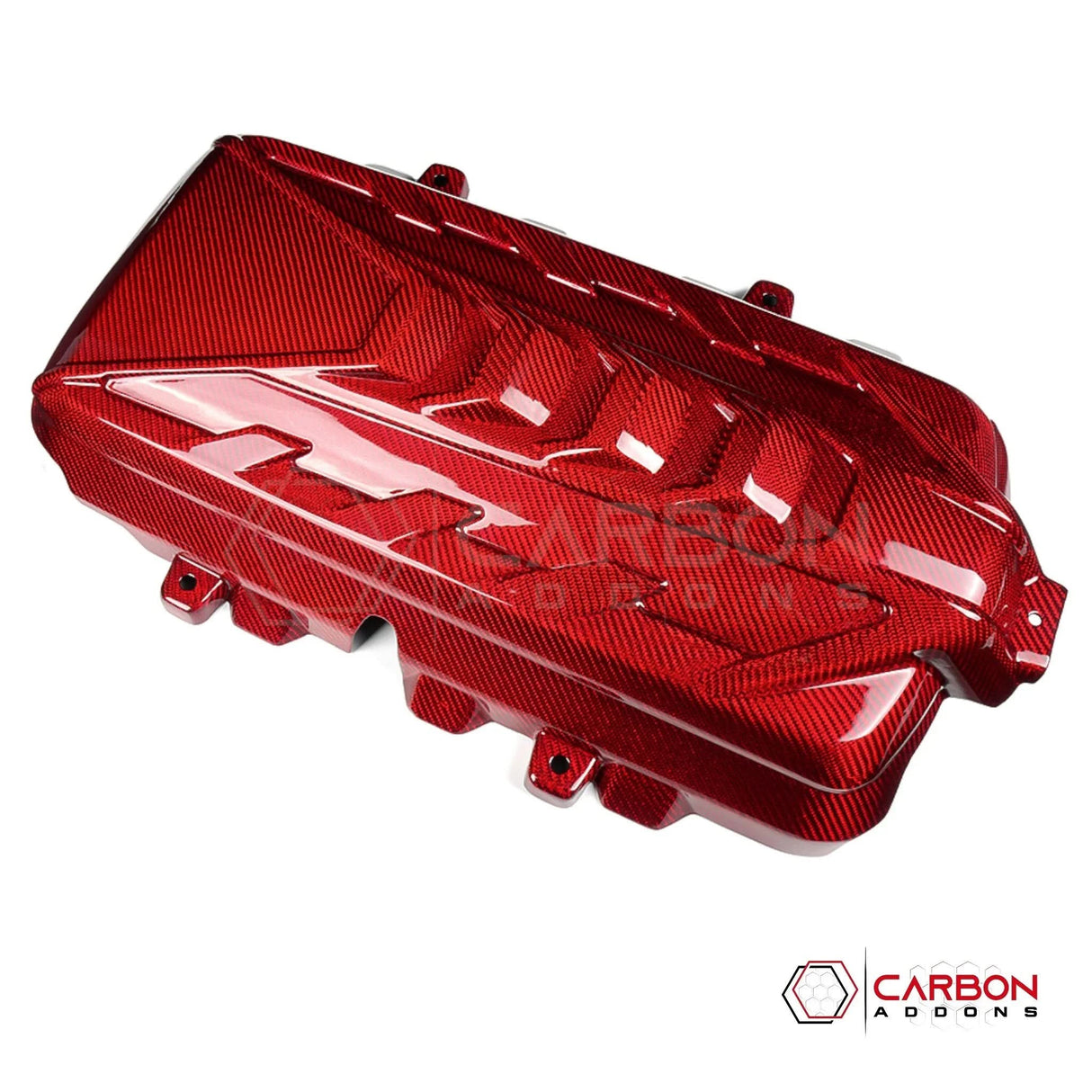 C8 Corvette Stingray Carbon Fiber Engine Cover | Direct OEM Replacement (2020–2026)