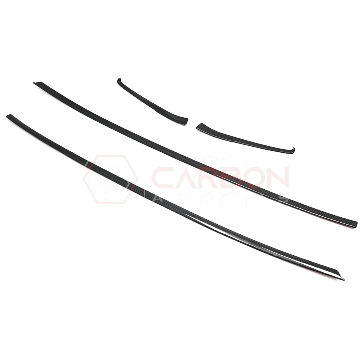 Carbon Fiber Side Window Sill Trim for Corvette C8 Stingray, Z51, Z06 (2020–2026) – Coupe or Convertible
