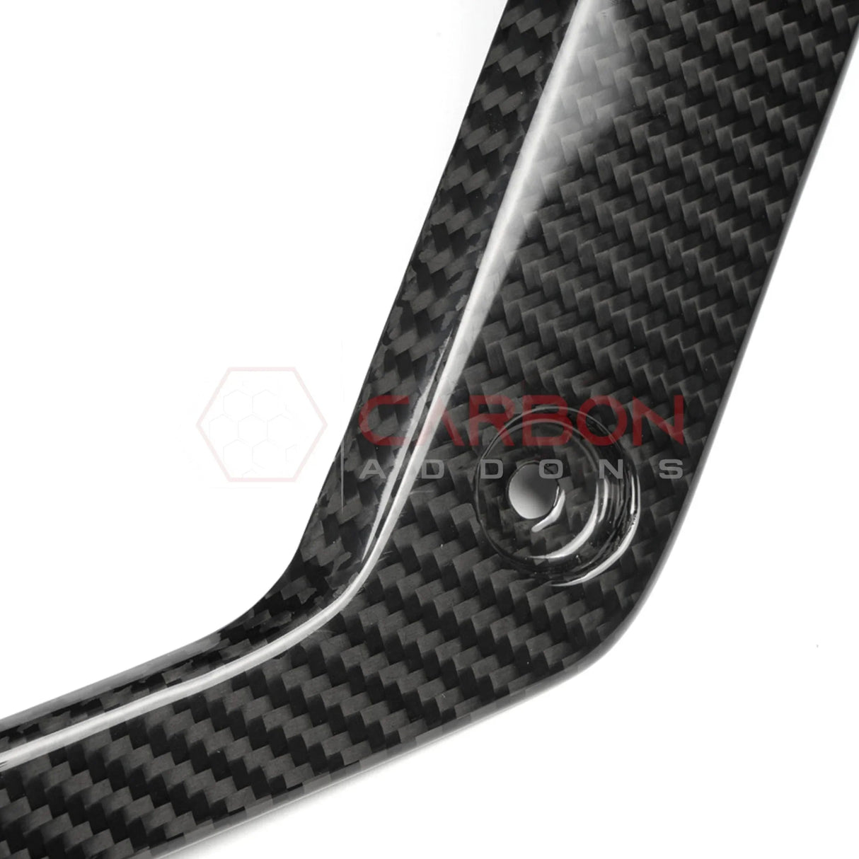 2021–2025 Ford Bronco Front Door Storage Pocket Net Carbon Fiber Frame | Direct Replacement