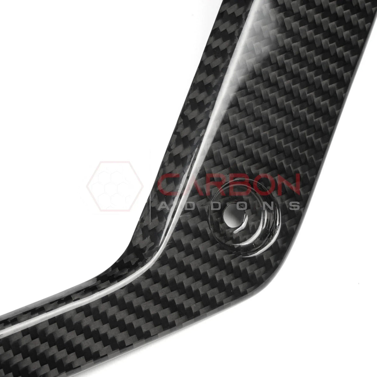 Real Carbon Fiber Front Door Storage Pocket Net Frame For 2021–2025 Ford Bronco | Direct Replacement