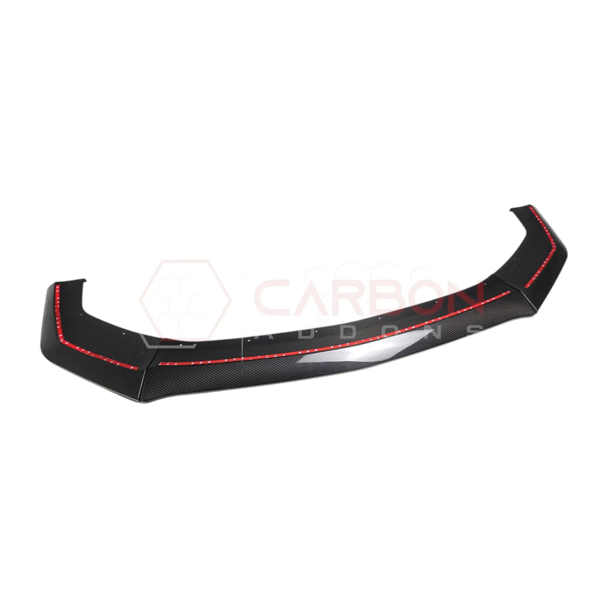 2024+ Mustang Dark Horse Real Carbon Fiber Front Bumper Lip Splitter | 3pcs
