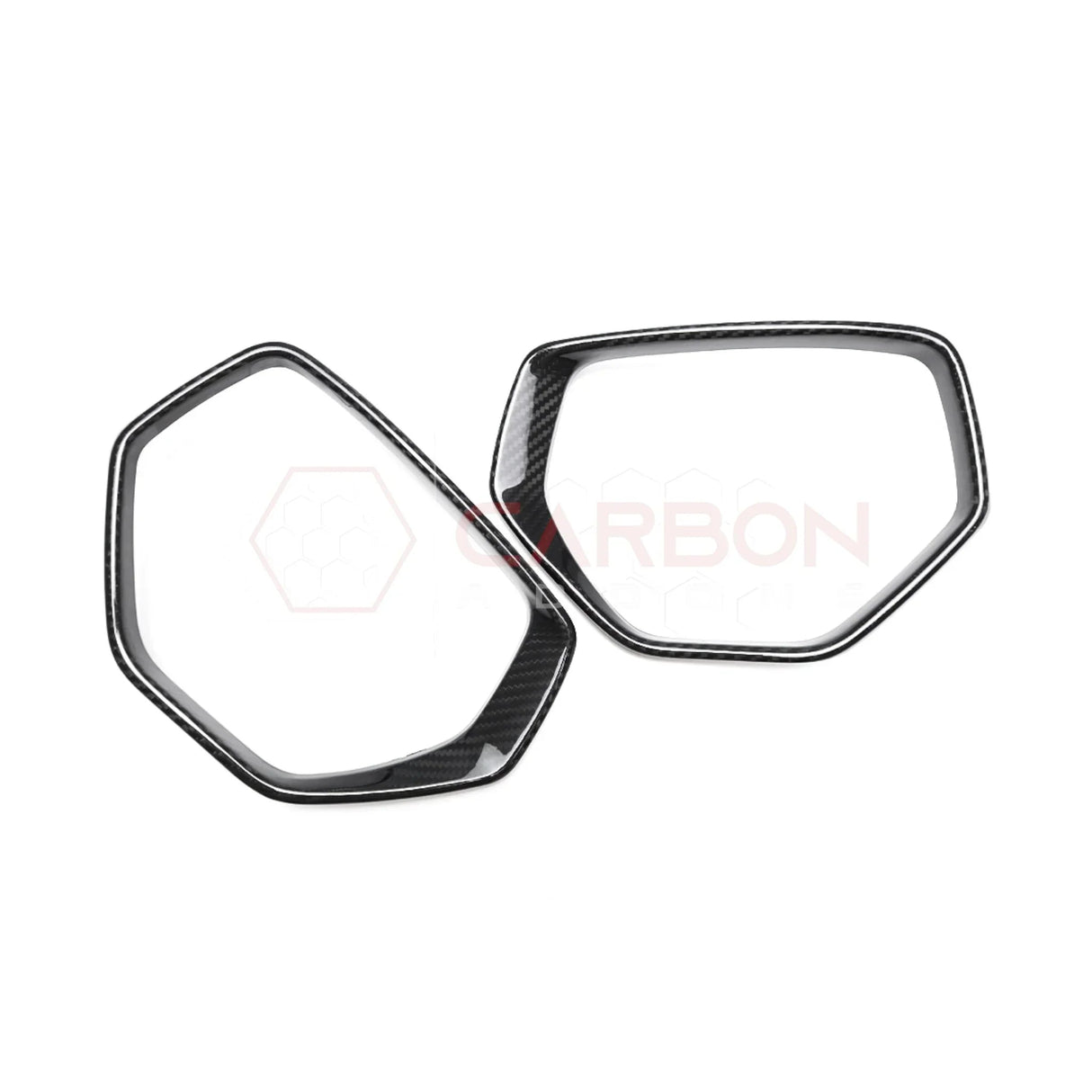 C8 Corvette Carbon Fiber Side Mirror Front Trim Cover (2020-2026)