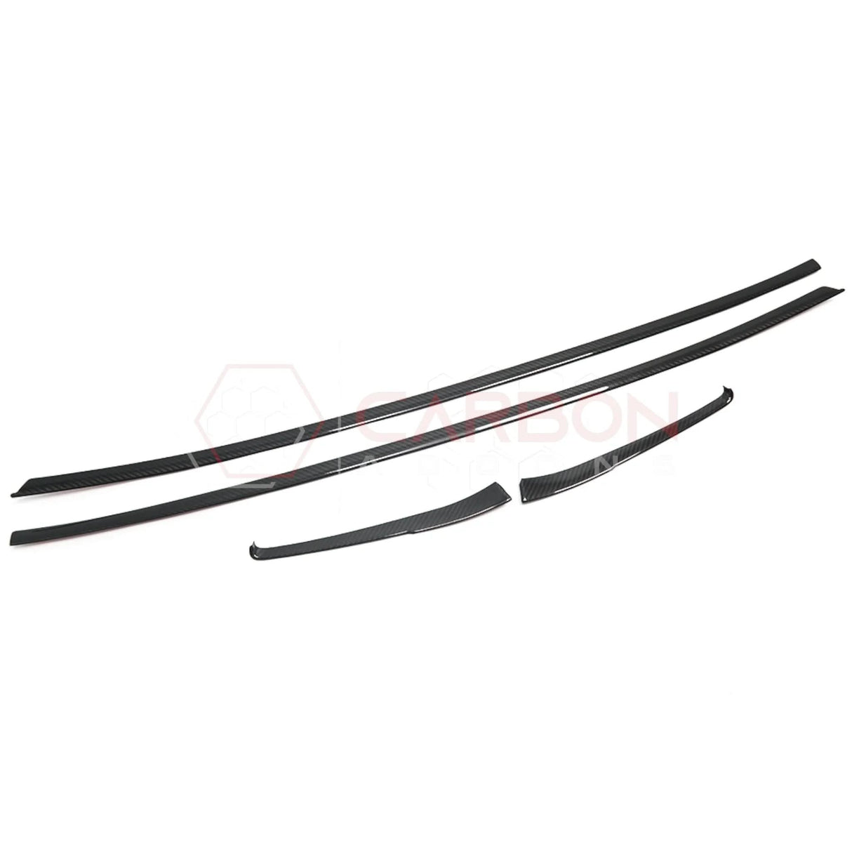 Carbon Fiber Side Window Sill Trim for Corvette C8 Stingray, Z51, Z06 (2020–2026) – Coupe or Convertible