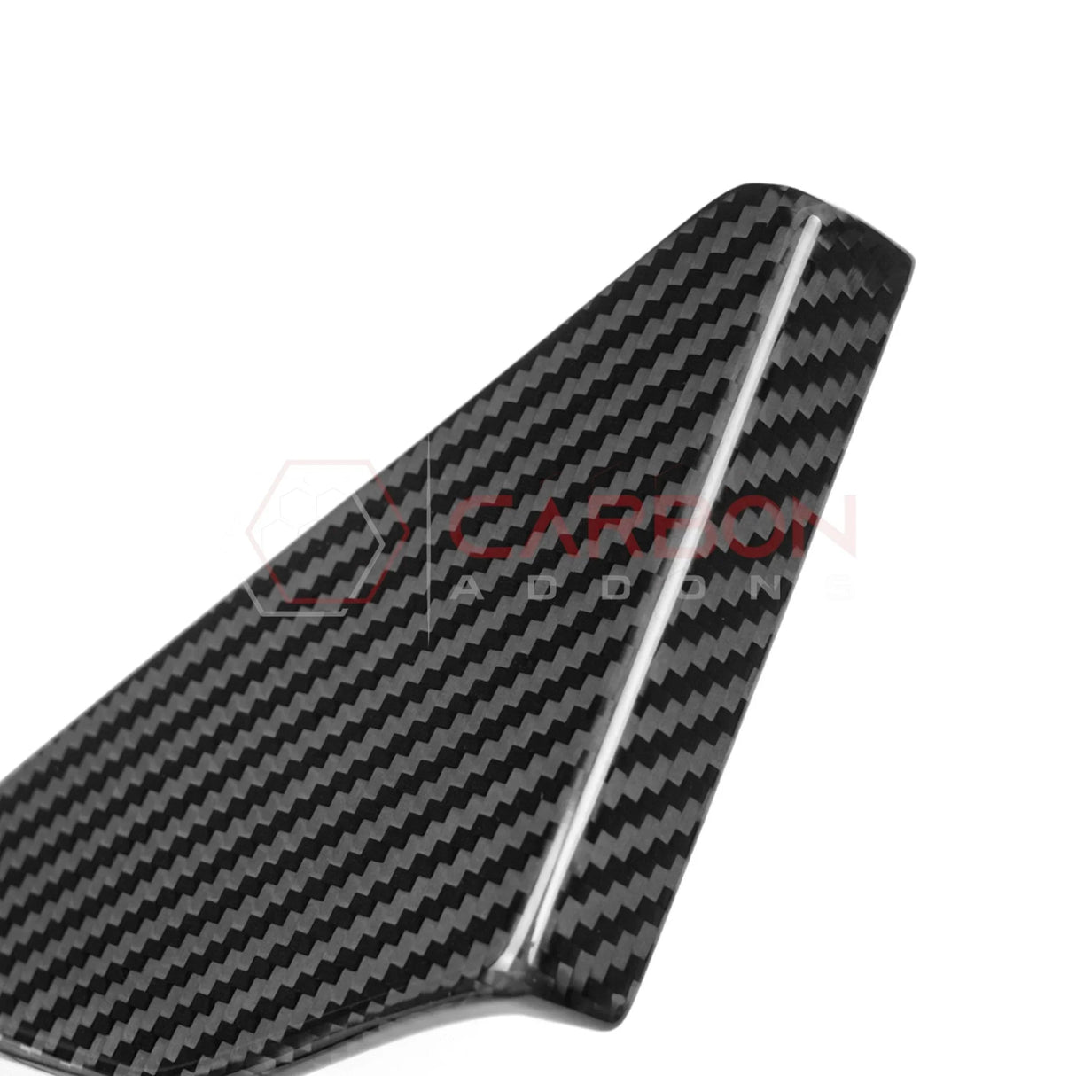 2021–2025 Ford Bronco Rear Door Window Triangle Trim Carbon Fiber Covers