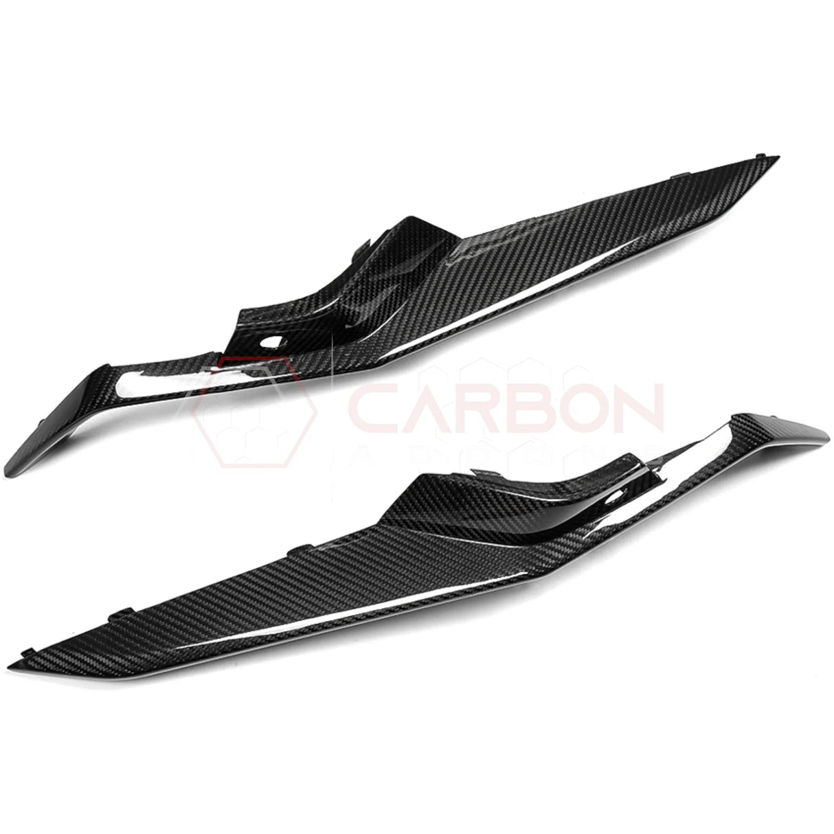 C8 Z06 Corvette Real Carbon Fiber Front Bumper Grill Trims