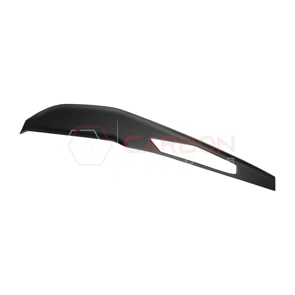 Real Carbon Fiber Dashboard Screen Surround Trim Cover for 2024+ Ford Mustang