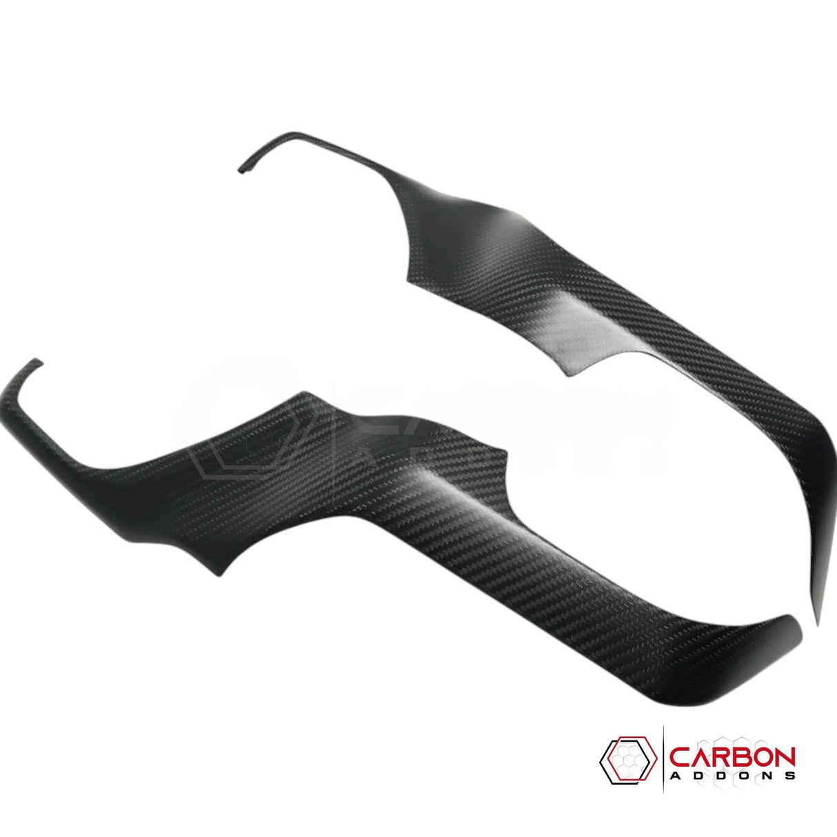 2019+ RAM 1500/TRX/RHO Radio Infotainment Screen Side Trim Hard Carbon Fiber Cover