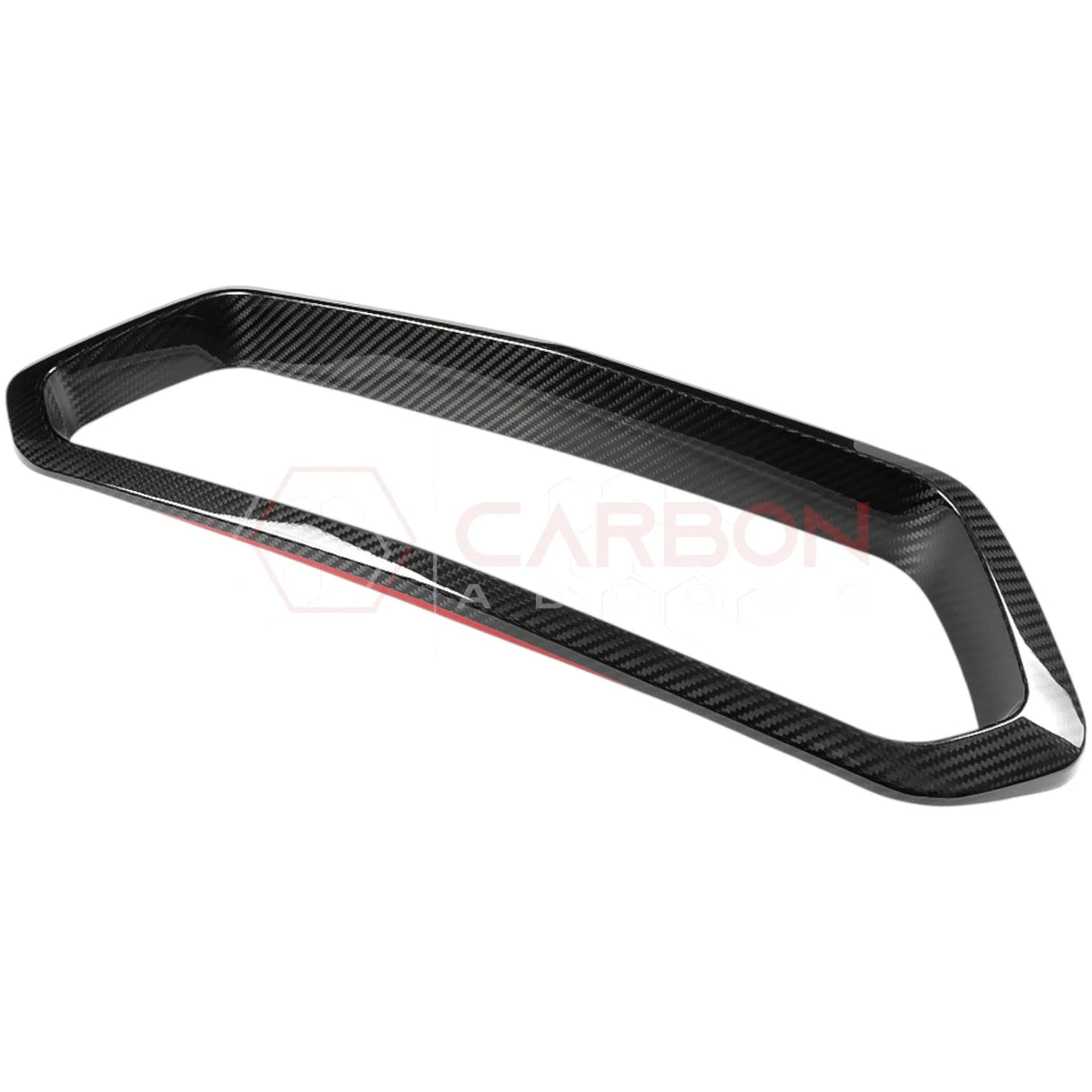C8 Z06/ERay Corvette Carbon Fiber Rear Bumper Diffuser Exhaust Tail Pipe Surround Trim Cover