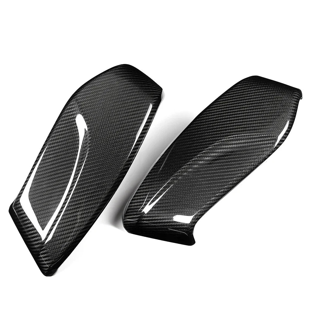 Real Carbon Fiber Interior Seat Side Panel Trim for Corvette C8 (2020–2025 Stingray, Z51, Z06)