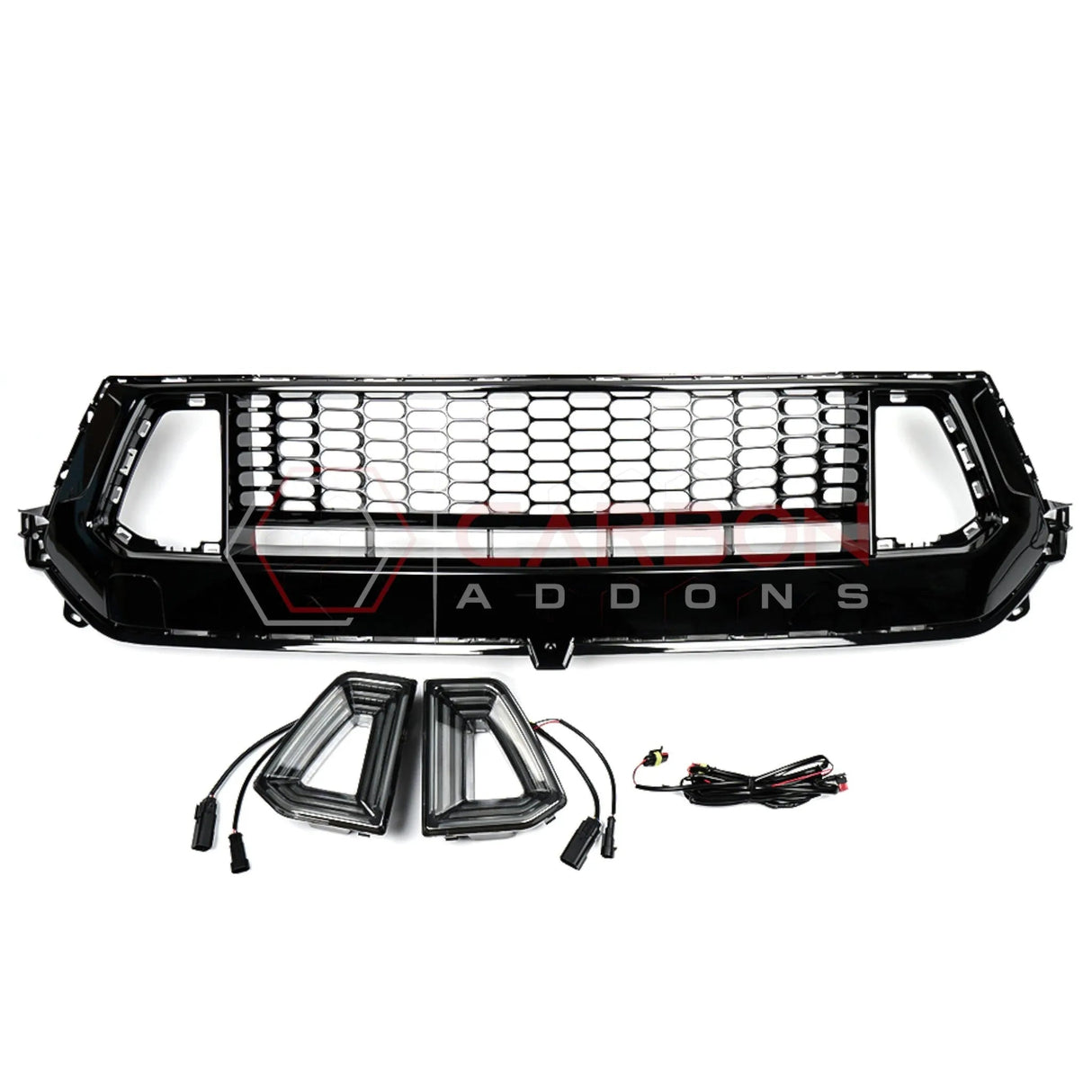 2024+ S650 Mustang GT Grille With LED Lights | Direct Replacement