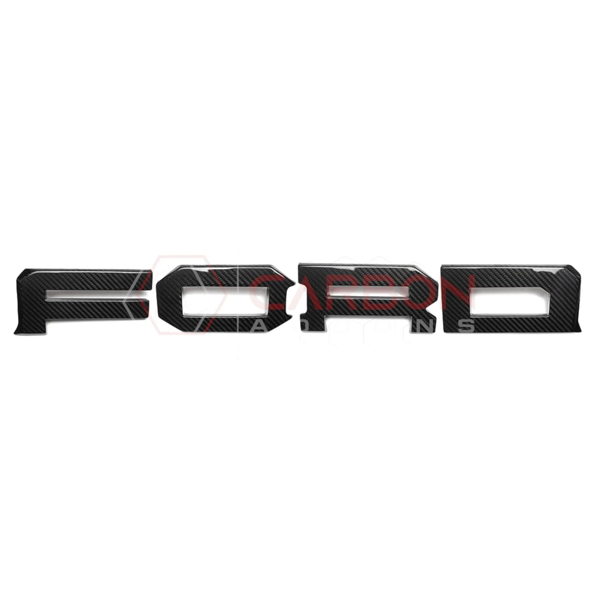 2021+ Bronco Raptor Real Carbon Fiber Lettering Covers
