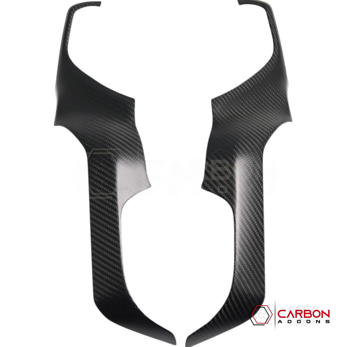 2019+ RAM 1500/TRX/RHO Radio Infotainment Screen Side Trim Hard Carbon Fiber Cover