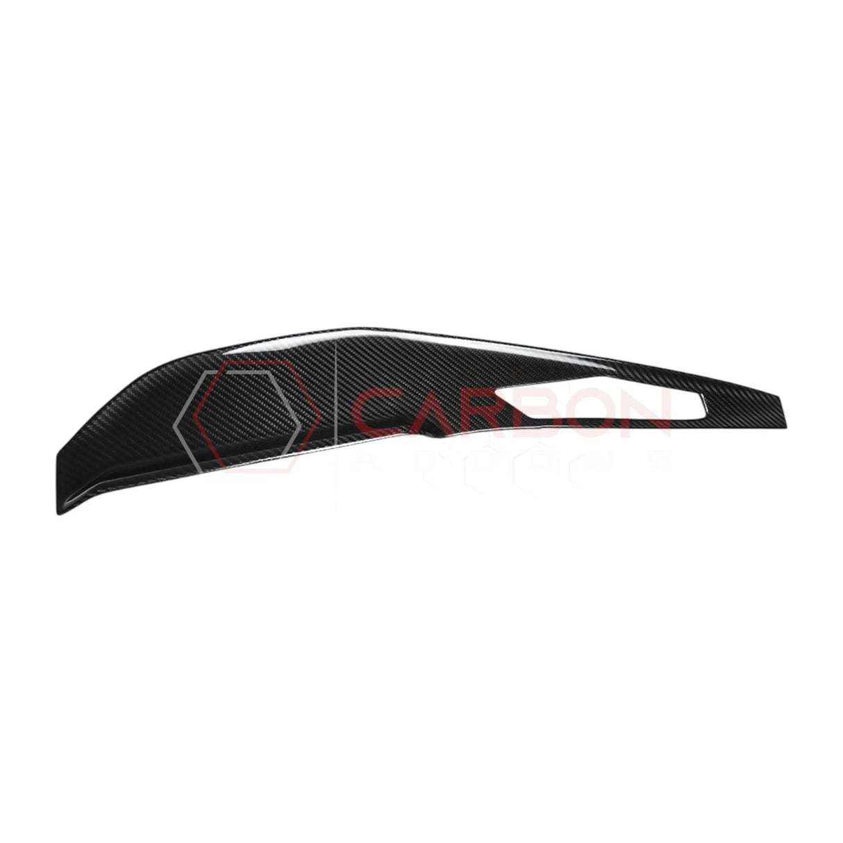 2024+ S650 Mustang Real Carbon Fiber Behind Screen Top Dash Trim Cover
