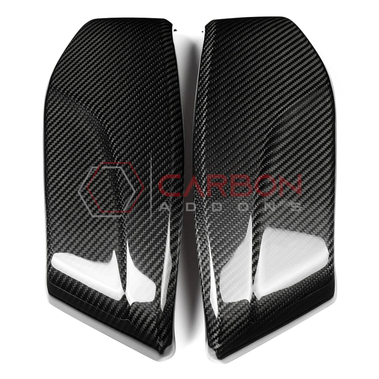 Real Carbon Fiber Interior Seat Side Panel Trim for Corvette C8 (2020–2025 Stingray, Z51, Z06)