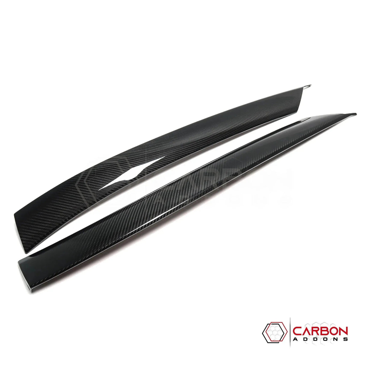 C8 Corvette Carbon Fiber A-Pillar Exterior Covers