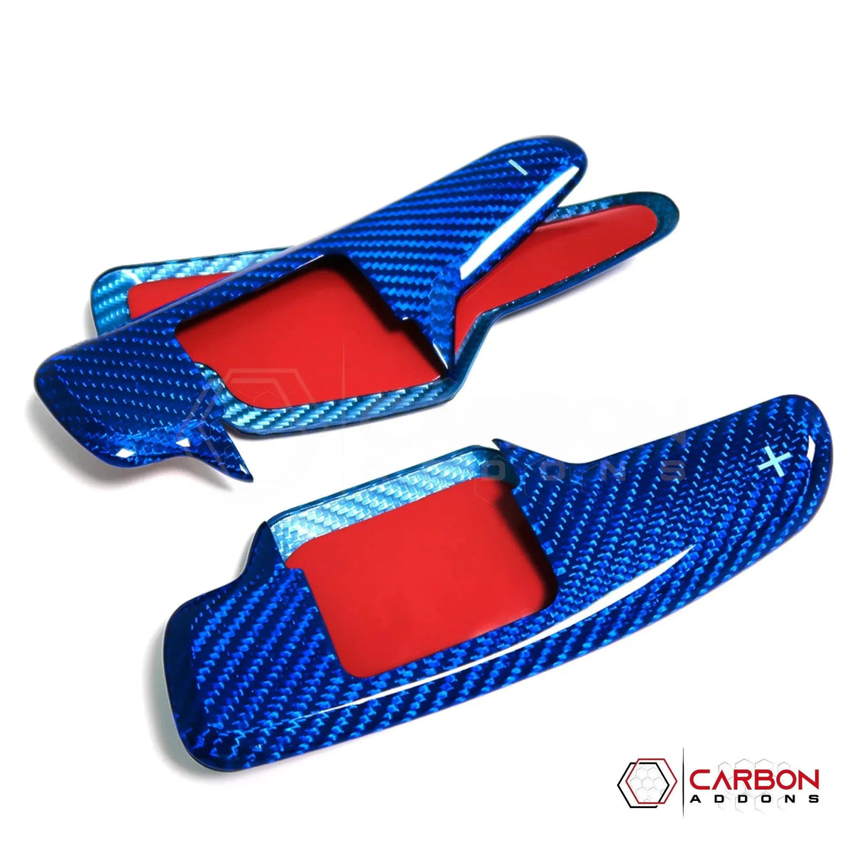 C8 Corvette Carbon Fiber Paddle Shifter Covers