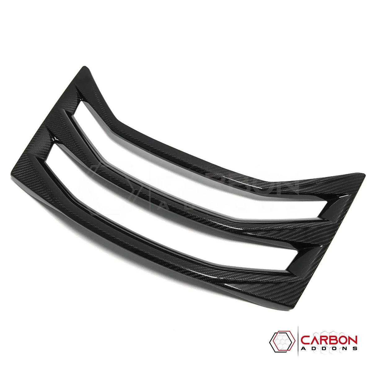 C8 Corvette Convertible Carbon Fiber Rear Hatch Vent Covers