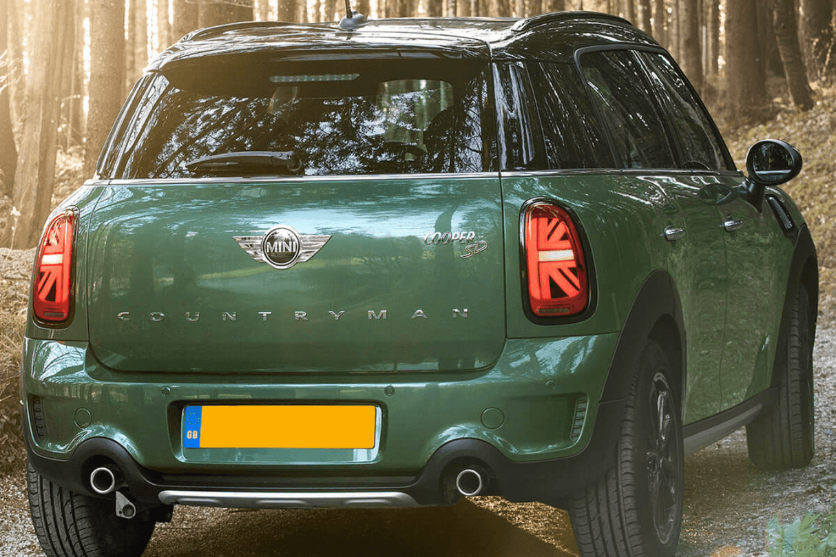Mini Cooper Countryman R60 - Red and Smoked - LED Tail Lights Upgrade (2010-2016) - K2 Industries