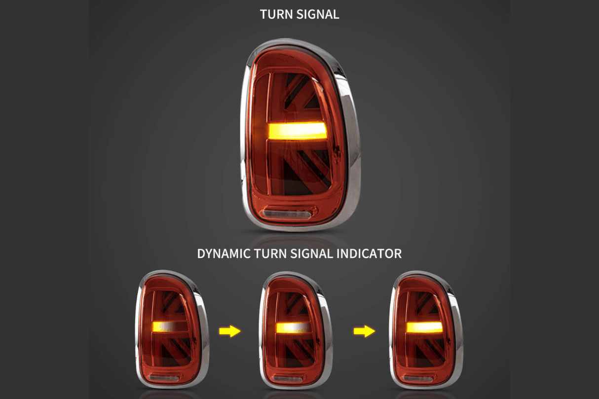 Mini Cooper Countryman R60 - Red and Smoked - LED Tail Lights Upgrade (2010-2016) - K2 Industries