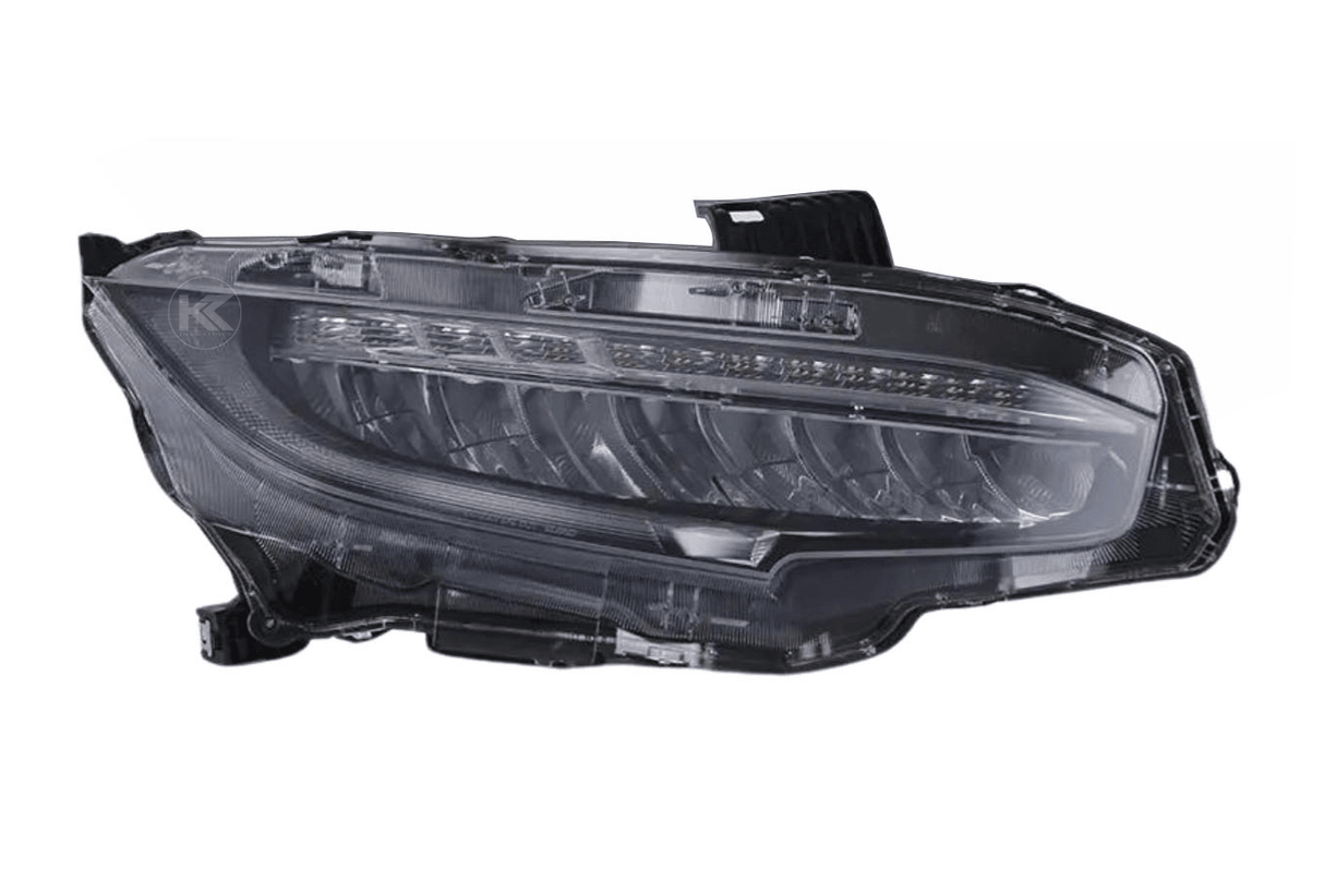 Honda Civic 10th Gen (FC/FK) Chrome LED Reflection Bowl Headlights (2016-2021) - K2 Industries