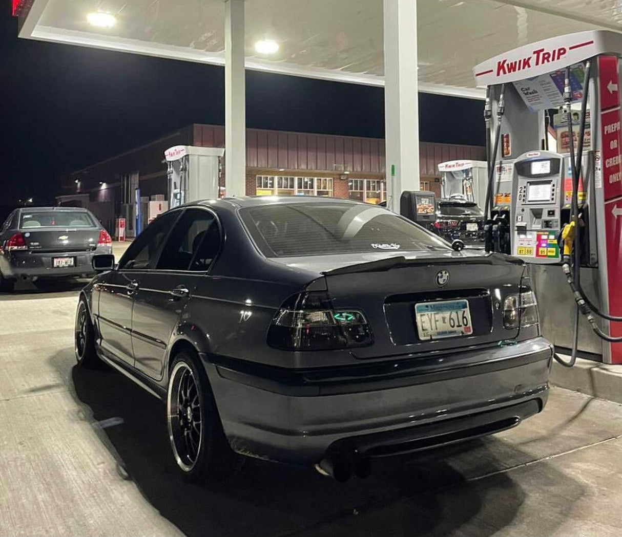 E46 Sedan Smoked Tail Lights - K2 Industries