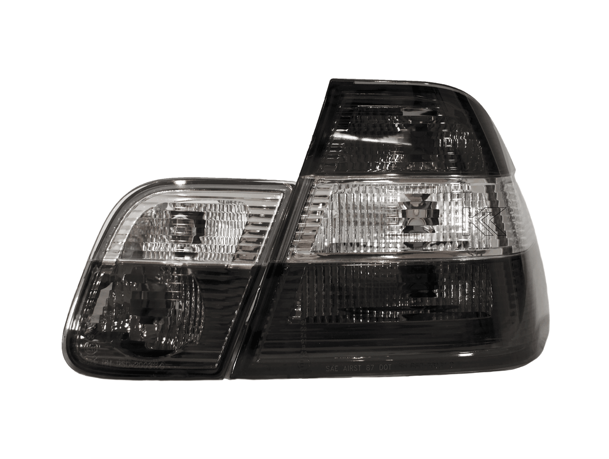 E46 Sedan Smoked Tail Lights - K2 Industries