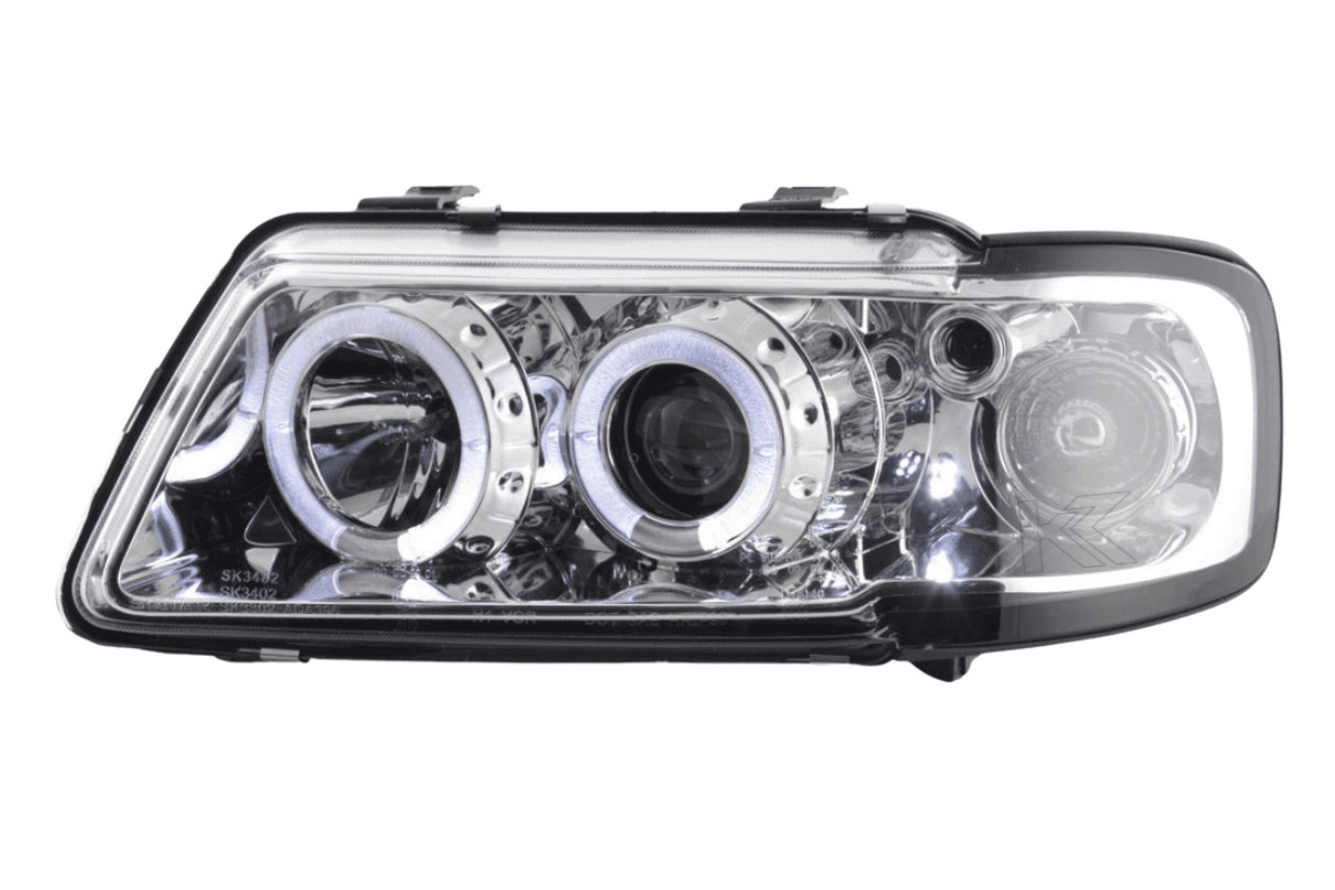 Audi A3 (8L) Chrome Headlight Set (1996-2000) - K2 Industries