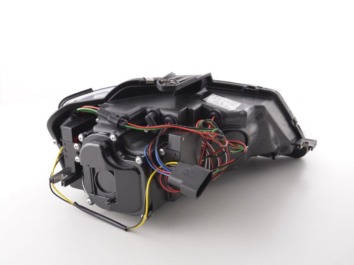 Audi A3 (8P 8PA) Black LED Headlights with Daytime Running Lights (2008-2012) - K2 Industries