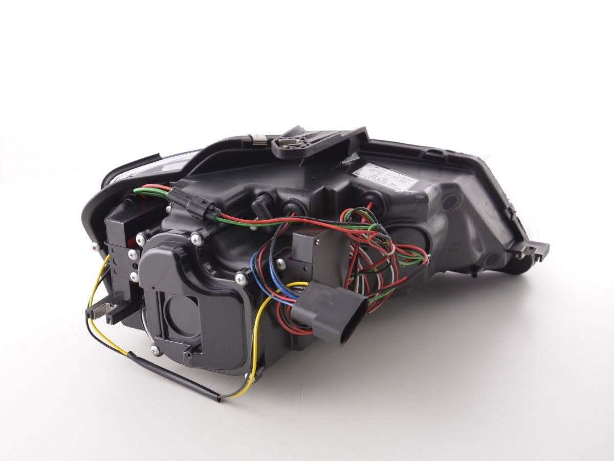 Audi A3 (8P 8PA) Black LED Headlights with Daytime Running Lights (2008-2012) - K2 Industries