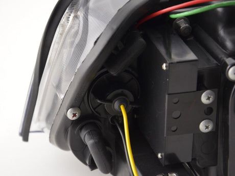 Audi A3 (8P 8PA) Black LED Headlights with Daytime Running Lights (2008-2012) - K2 Industries