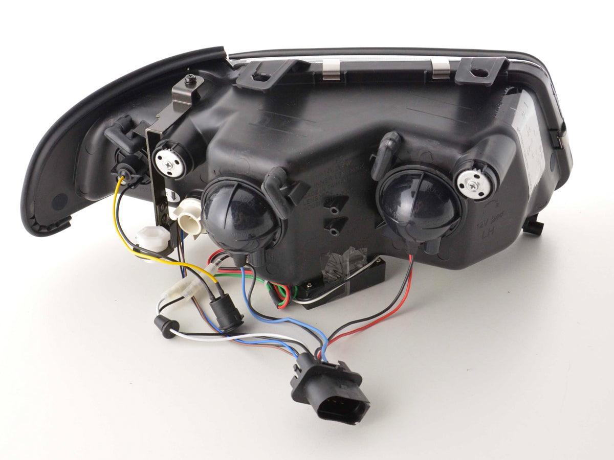 Audi A4 (B5 8D) Black LED Headlights with Daytime Running Lights (1999-2001) - With R87 approval - K2 Industries
