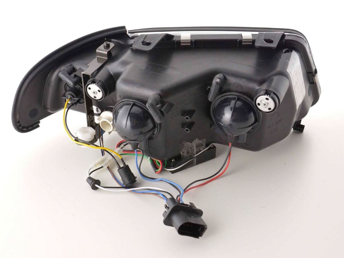 Audi A4 (B5 8D) Black LED Headlights with Daytime Running Lights (1999-2001) - With R87 approval - K2 Industries
