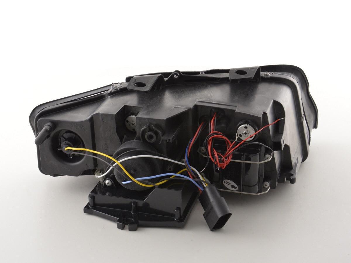 Audi A4 (B6 8E) Black Angel Eyes Headlight Set (2001-2004) - K2 Industries