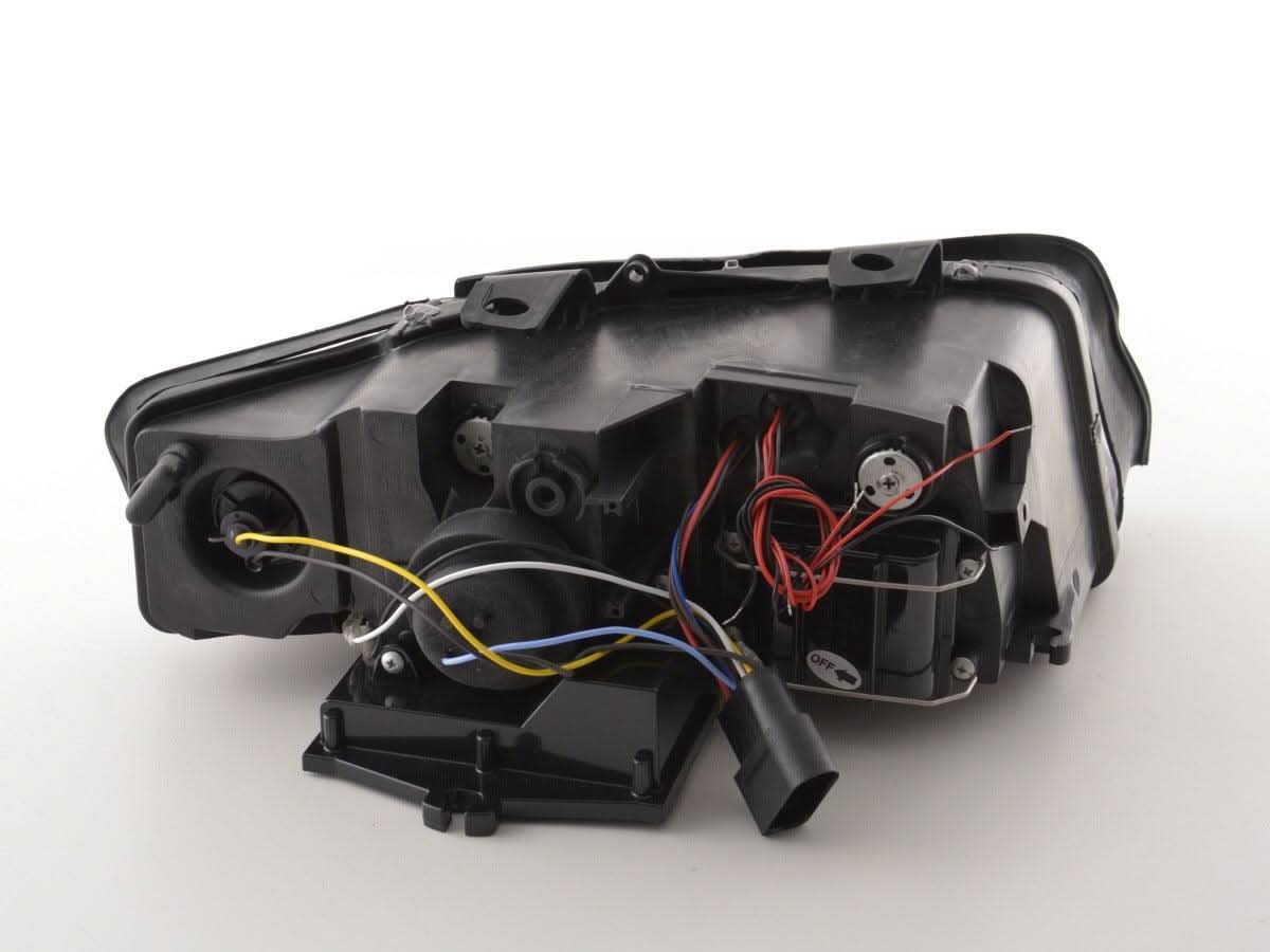 Audi A4 (B6 8E) Black Angel Eyes Headlight Set (2001-2004) - K2 Industries