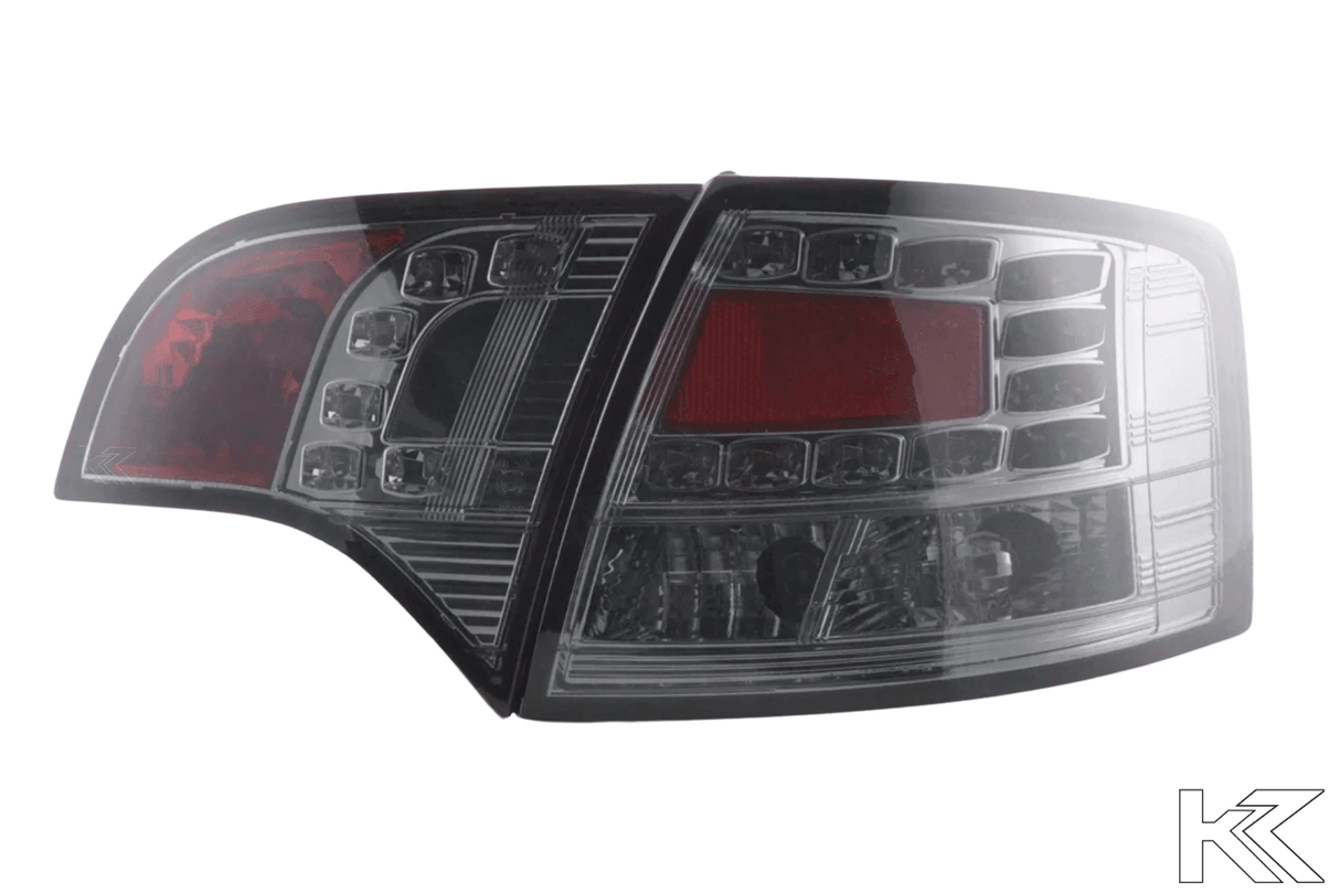Audi A4 (B7/8E) Avant Chrome Smoke LED Taillights Set (2004-2008) - K2 Industries