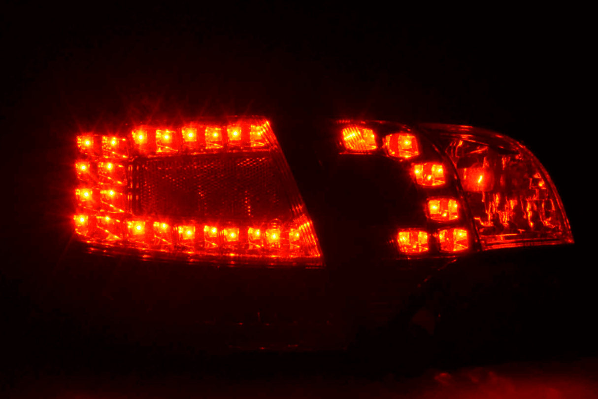 Audi A4 (B7/8E) Avant Chrome Smoke LED Taillights Set (2004-2008) - K2 Industries