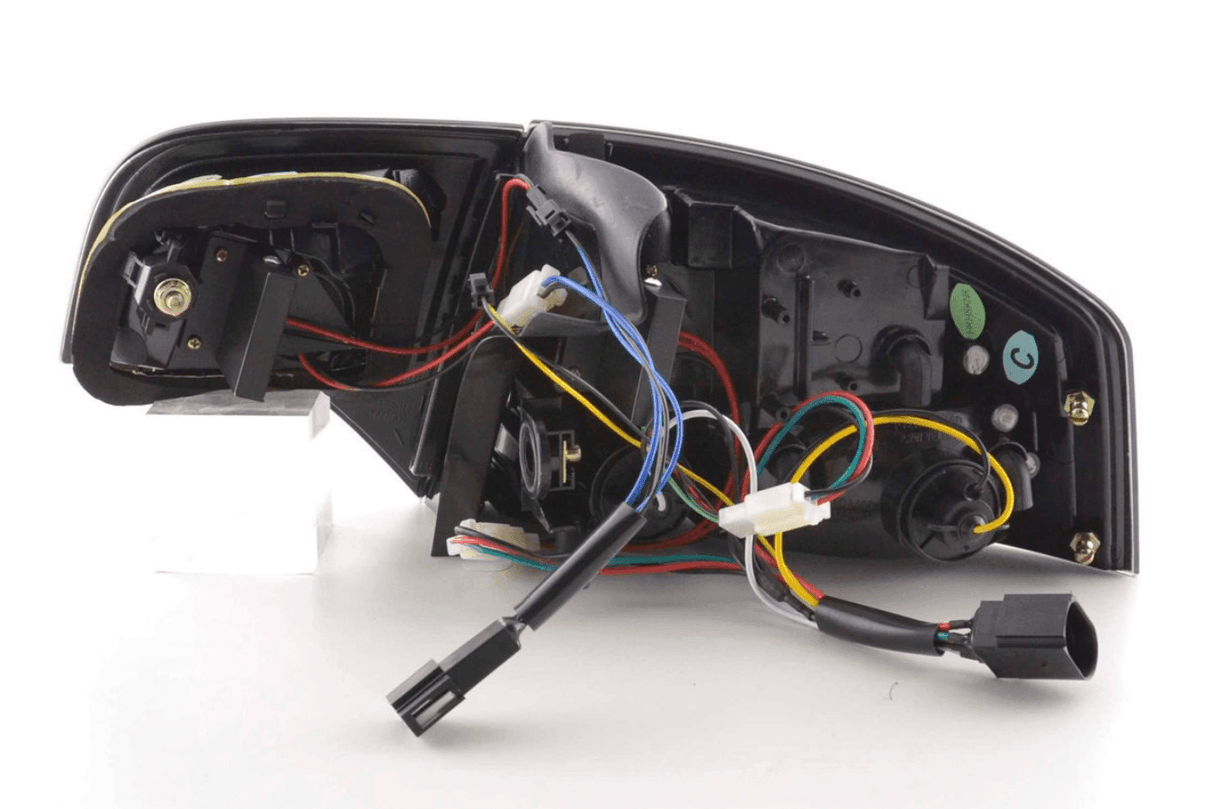 Audi A4 (B7/8E) Sedan Red Smoke LED Taillights Set (2004-2007) - K2 Industries