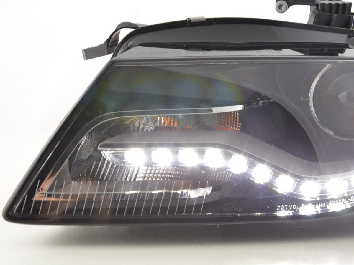 Audi A4 (B8/8K) OE+ Black Headlights - (2008-2011) - K2 Industries