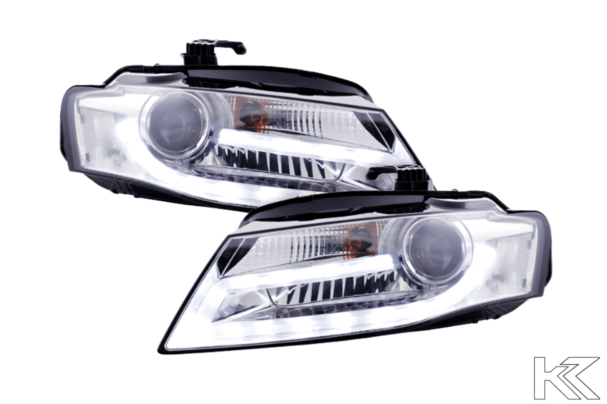 Audi A4 (B8/8K) OE+ Chrome Headlights - (2008-2011) - K2 Industries