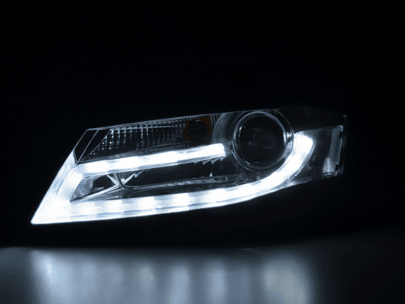Audi A4 (B8/8K) OE+ Chrome Headlights - (2008-2011) - K2 Industries
