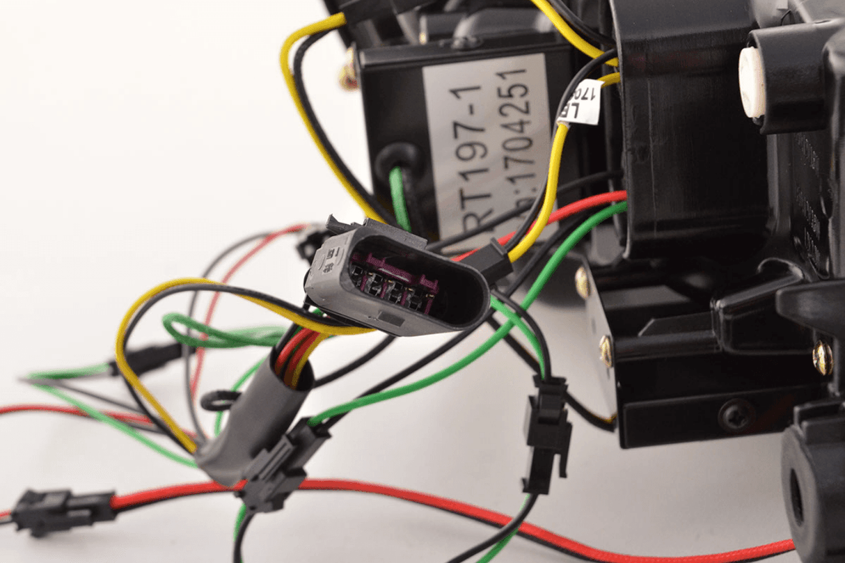 Audi A5 (B8-8T) Coupe Red LED LightBar Taillights (2007-2011) - For Halogen Models - K2 Industries