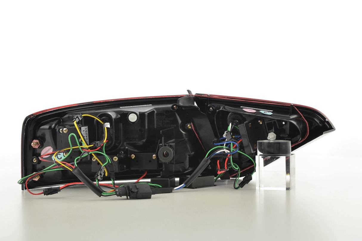 Audi A5 (B8-8T) Coupe Red LED LightBar Taillights (2007-2011) - For Halogen Models - K2 Industries