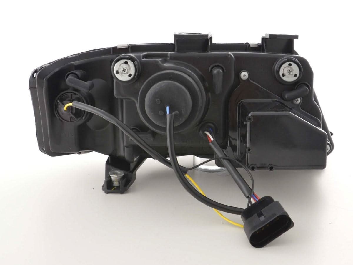 Audi A6 (C5 4B) Black LED Headlights with Daytime Running Lights (1997-2001) - K2 Industries
