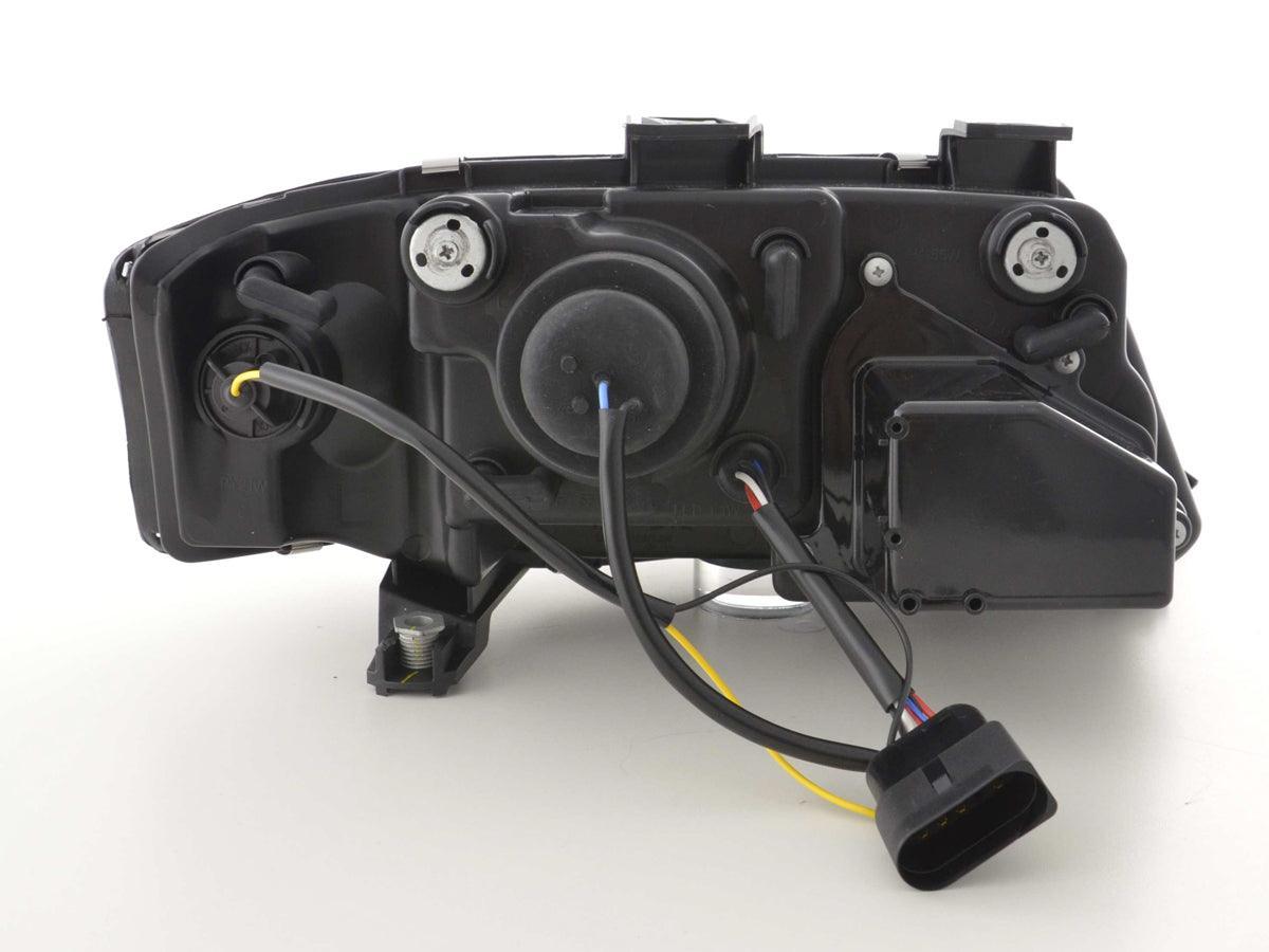 Audi A6 (C5 4B) Black LED Headlights with Daytime Running Lights (1997-2001) - K2 Industries